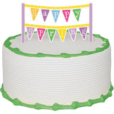 Happy Spring Cake Banner