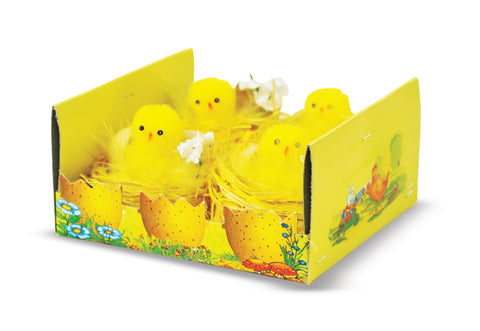 Easter Chick Decor Set  4 Pcs/pack