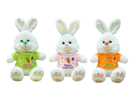  Easter Bunny Soft Toy Assortedort