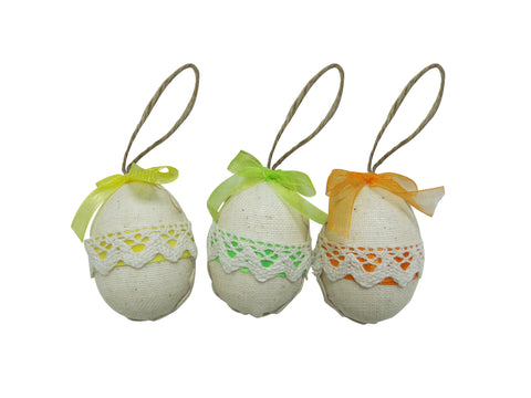 Easter Eggs With Bowknot 3Pcs/Pack