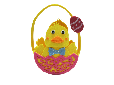 Easter Duck Felt Bag