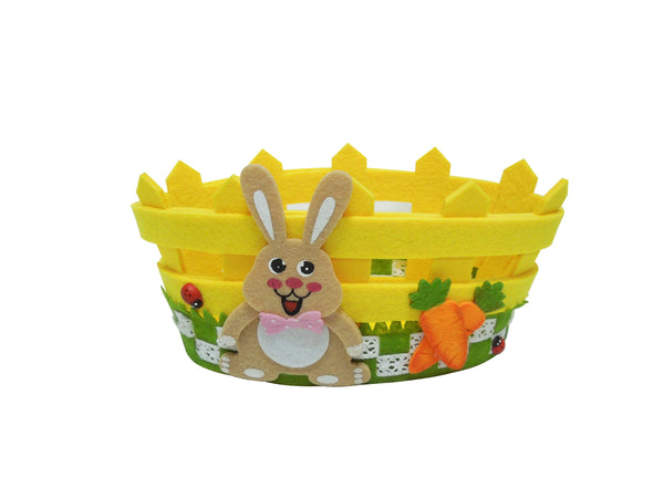 Easter Bunny Felt Basket