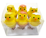 Easter Chicks D‚cor Set 6Pcs/Box