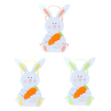 Easter Bunny Felt Bags Assorted 20cm