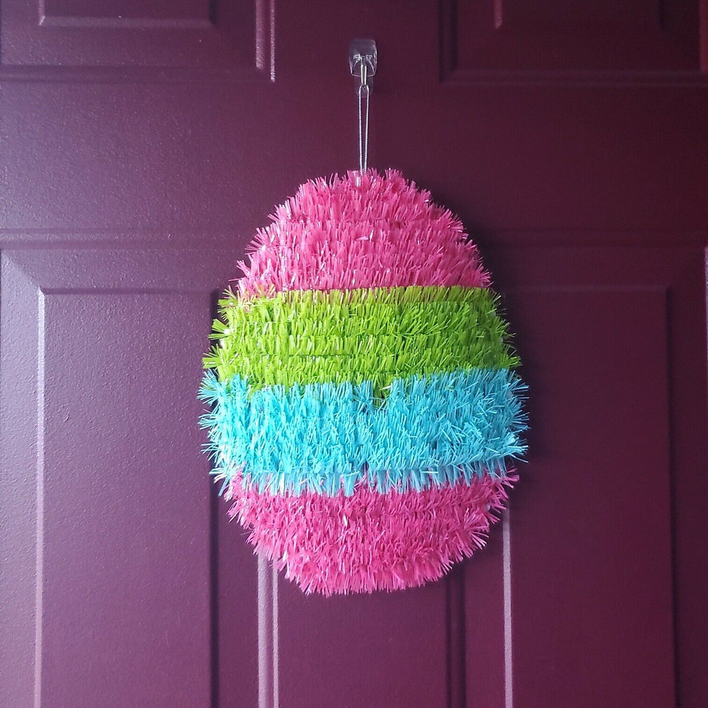 Tinsel Egg Decoration