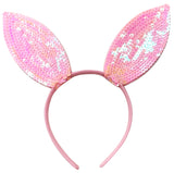 Easter Bunny Headband With Sequins