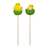 Easter Chick Picks 30cm 3Pcs/Pk