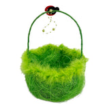 Easter Basket Green 18cm