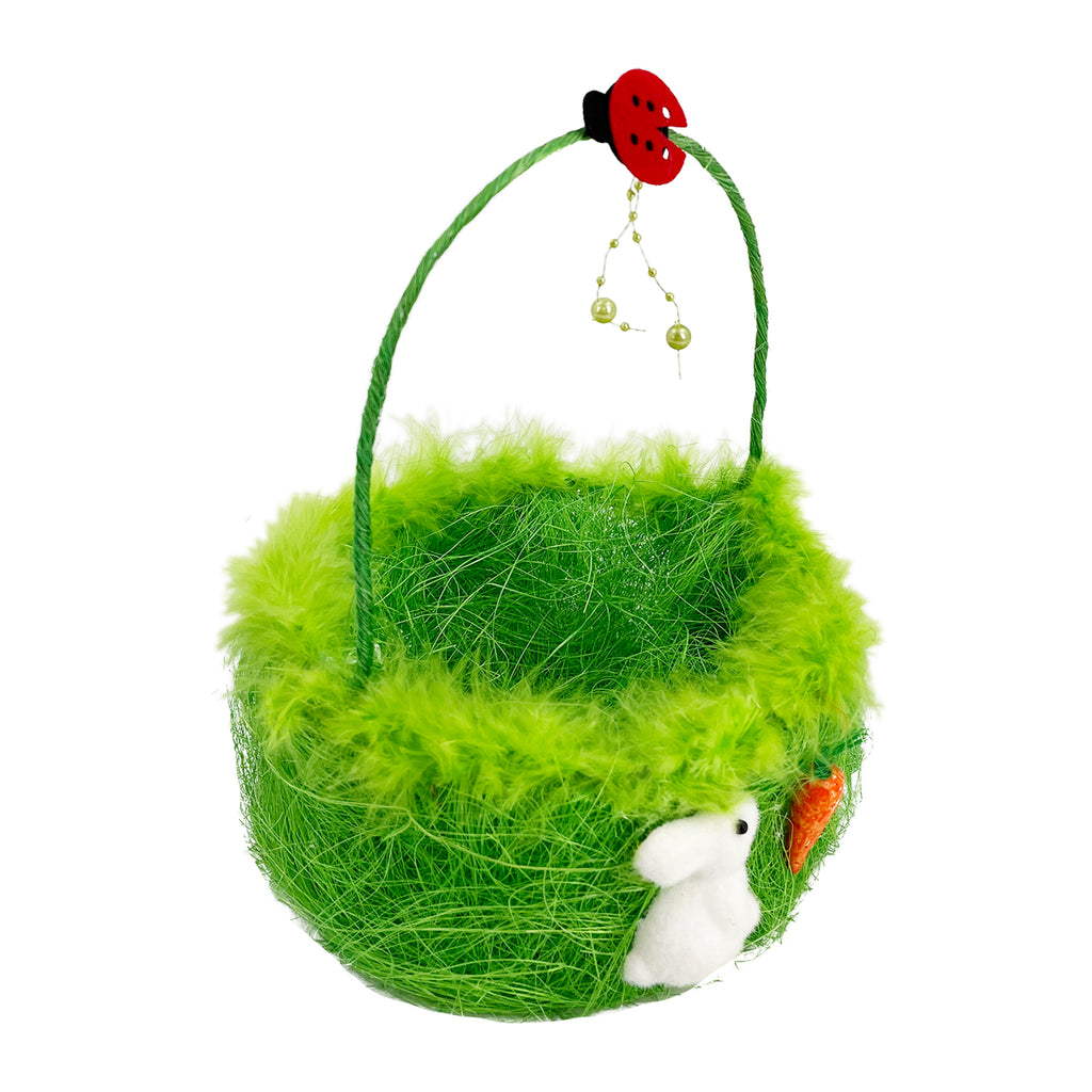 Easter Basket Green 18cm