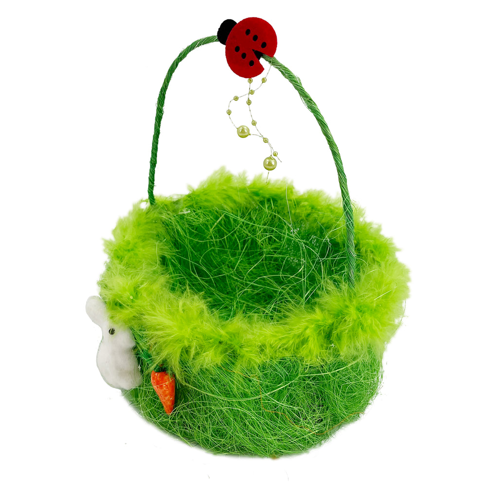 Easter Basket Green 18cm