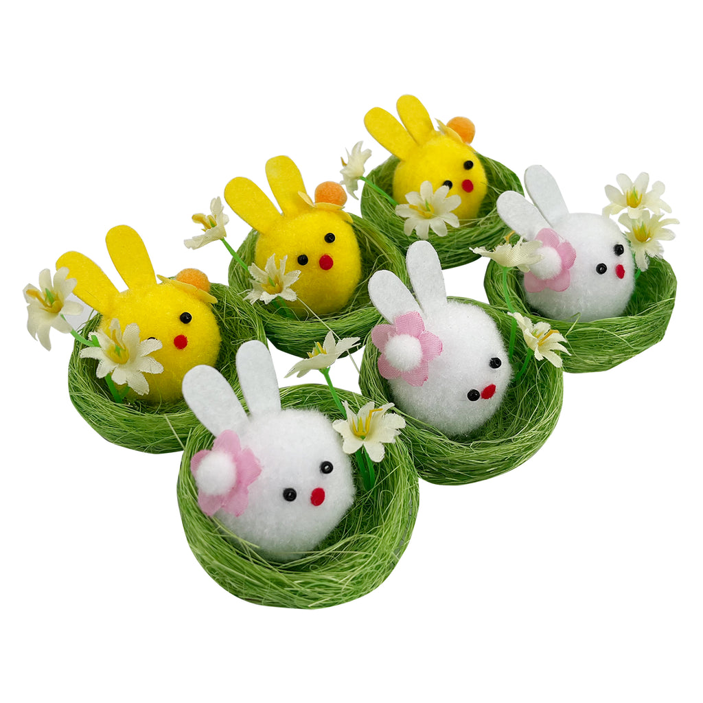 Easter Bunnys 5.5cm 6Pcs/Box