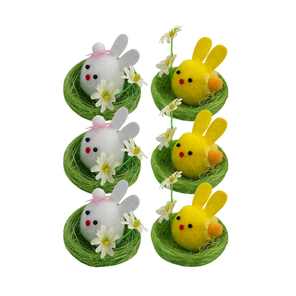 Easter Bunnys 5.5cm 6Pcs/Box