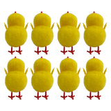 Easter Chick Decorations 8Pcs/Pk