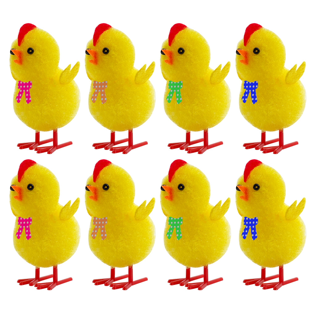 Easter Chick Decorations 8Pcs/Pk