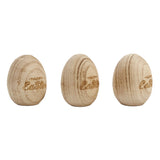 Easter Wooden Eggs 3Pcs/Box 9cm