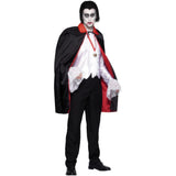 Reversible Cape, Costume Accessories,Black & Red