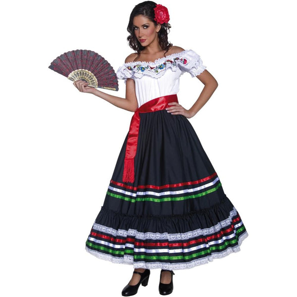 Authentic Western Sexy Senorita Women Costume