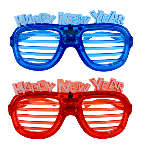 Happy New Year LED Glasses