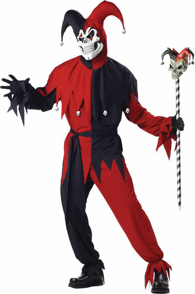 Evil Jester Men Costume