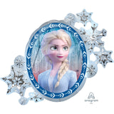 P38 Frozen 2 Satin Super shape Xl Foil Balloon 1 pc