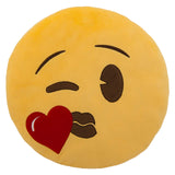  Emoji Pillow - Heart Kiss