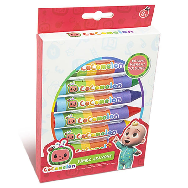 Cocomelon 8Pcs Jumbo Crayons