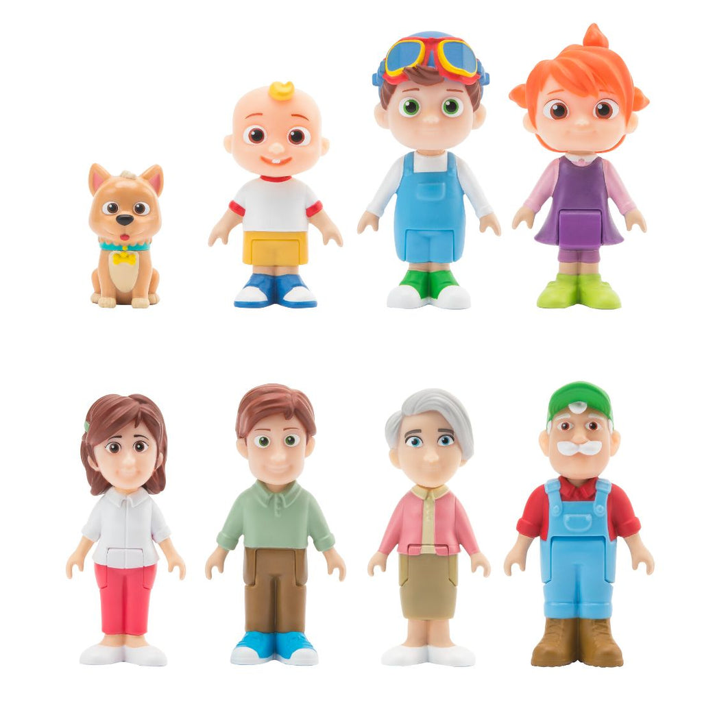 Cocomelon Family Set 8 Figure Pack