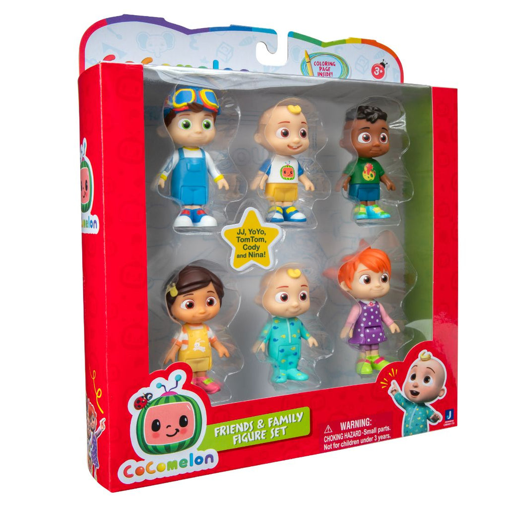 Cocomelon Family Set 6 Figure Pack