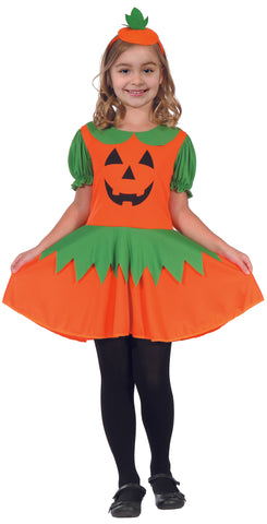  Pumpkin Girl Costume -Medium