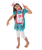  Zombie Nurse Girl Costume -Medium