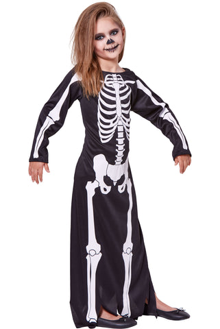  Girls Skeleton Dress -Medium