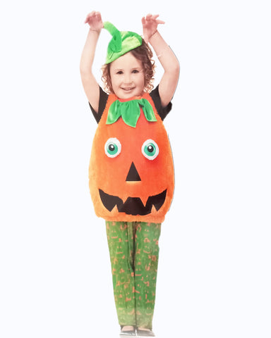  Toddler Pumpkin Tabard, Trousers & Hat