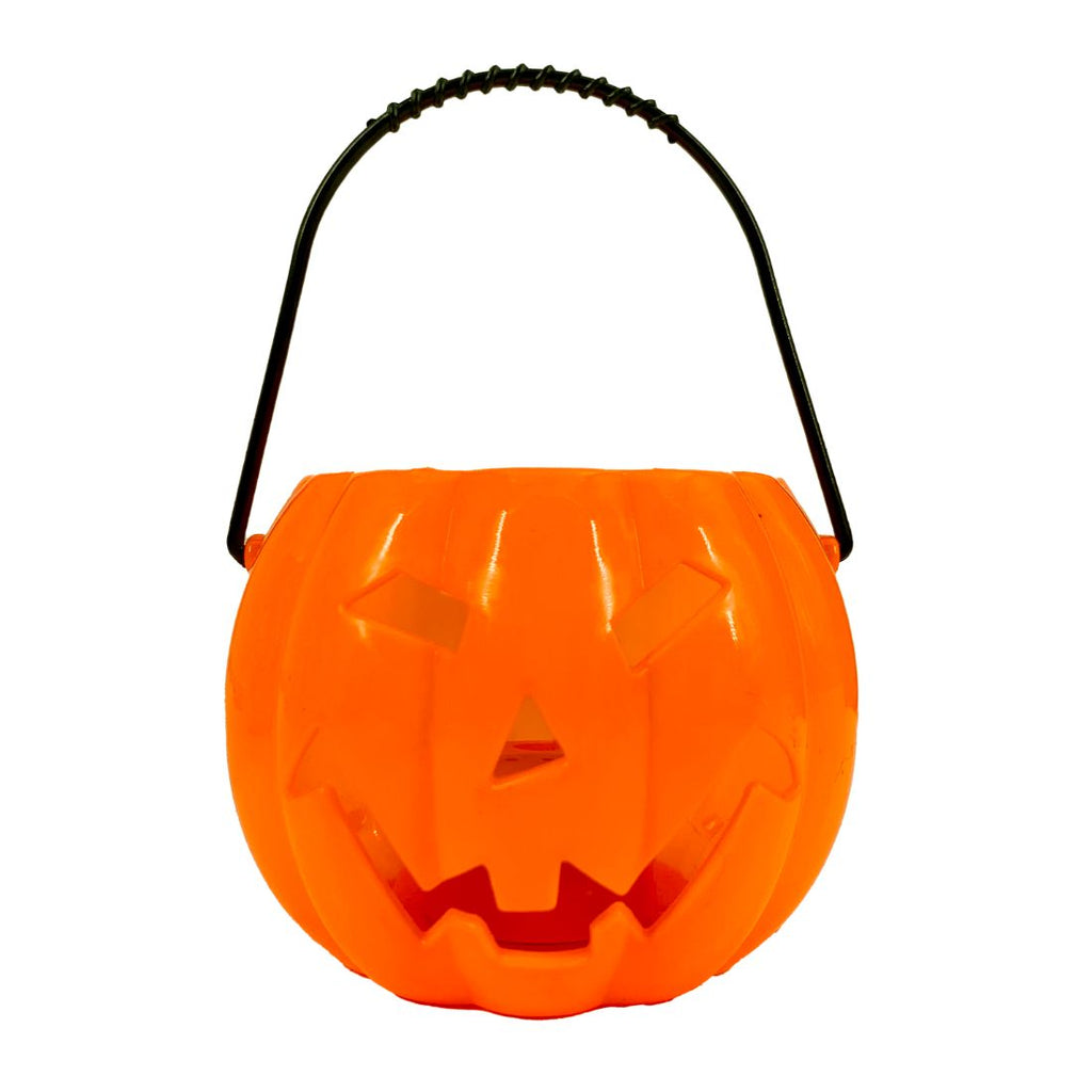 Halloween Pumpkin Basket With Lights & Sound