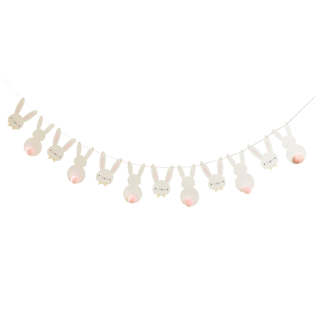 Bunny Pom Pom Garland 2m