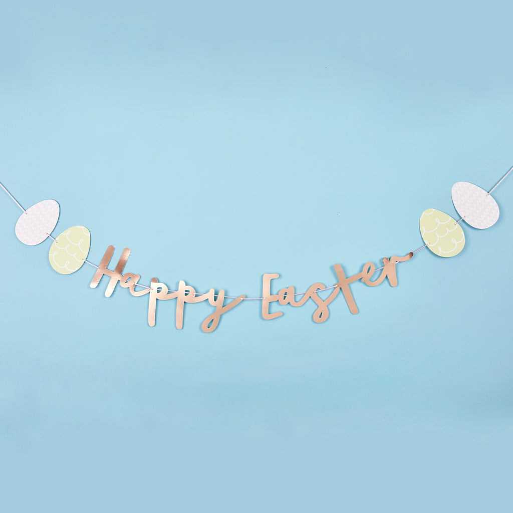 Happy Easter' Egg Banner 2m